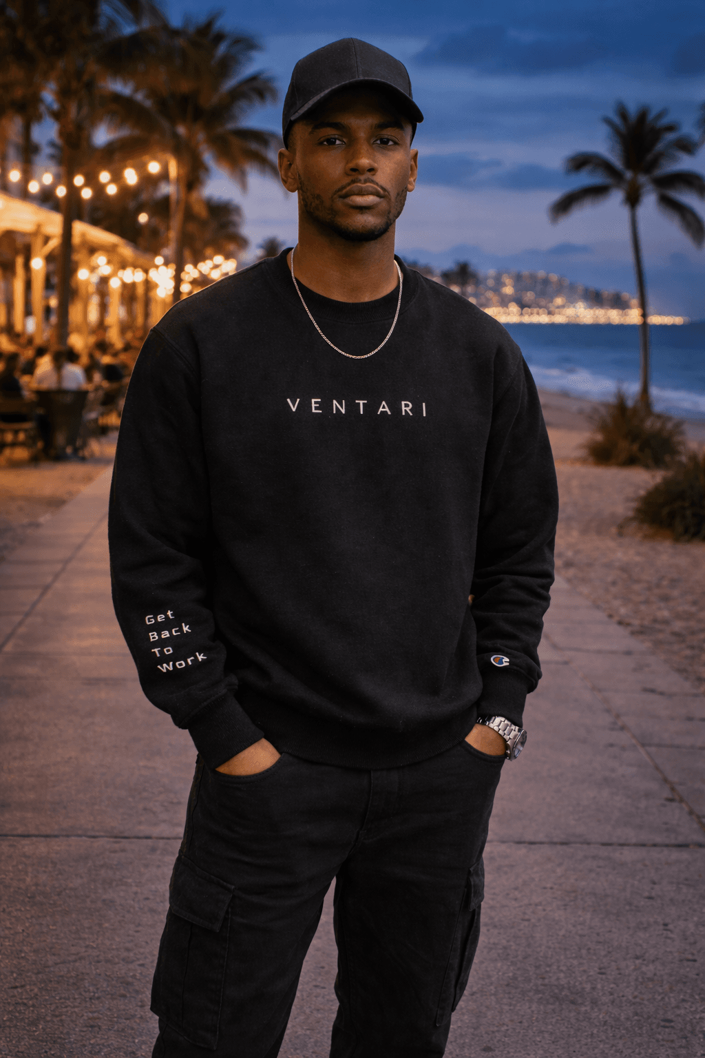 Get Back To Work Crewneck